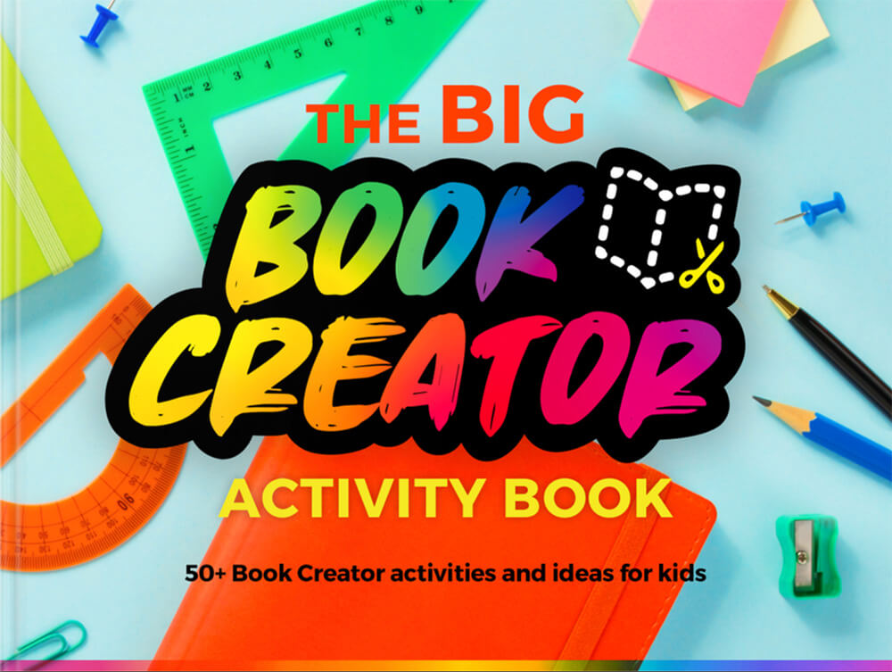 The Big Book Creator Activity Book front cover