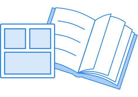 Book layout options